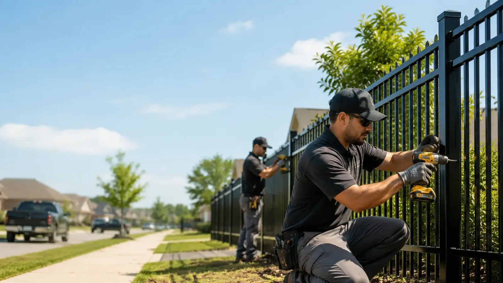 Metal Fence Installation in Harwich, MA